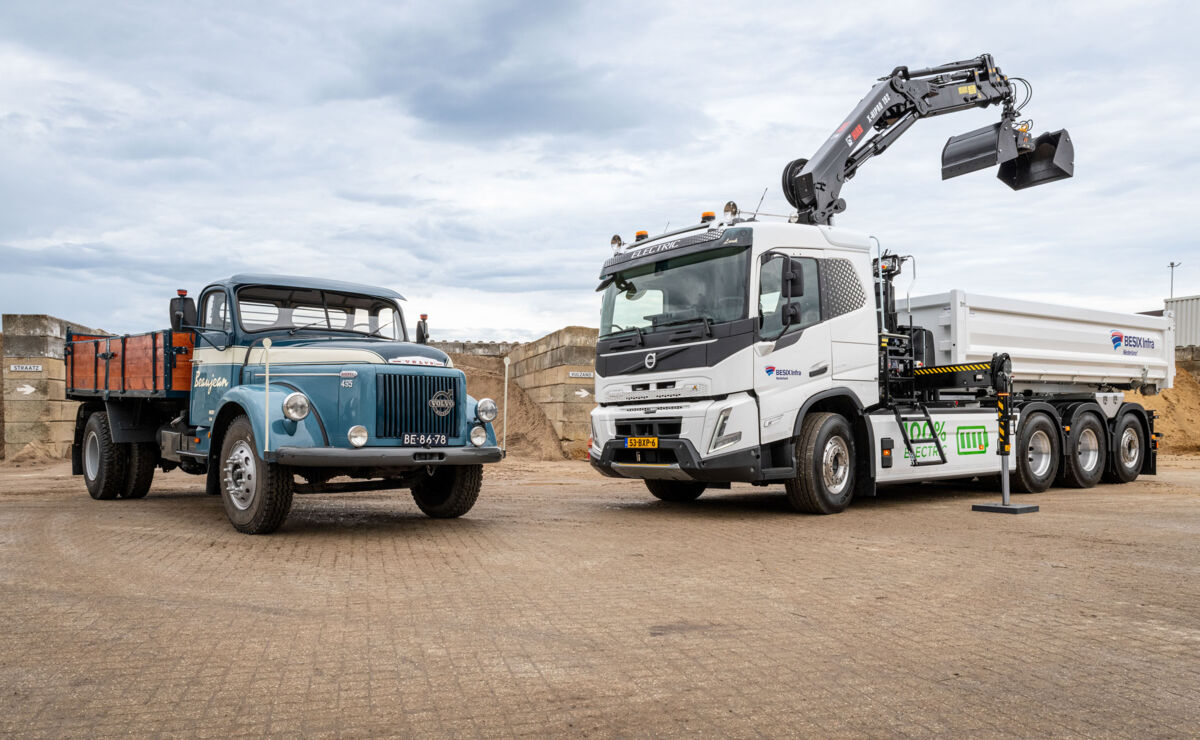 Beaujean Transport & Grondverzet Volvo FMX Electric Volvo Titan