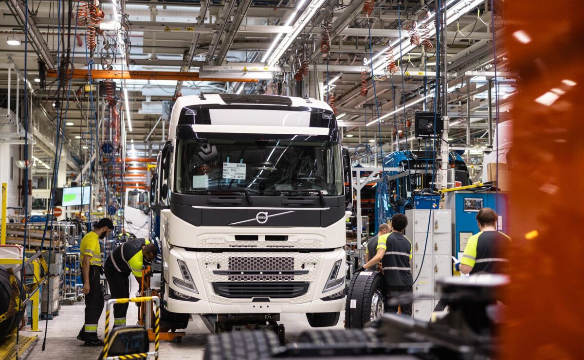 Volvo Electric Truck in Gent