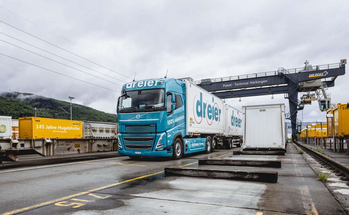 Volvo FH Electric CH, Dreier
