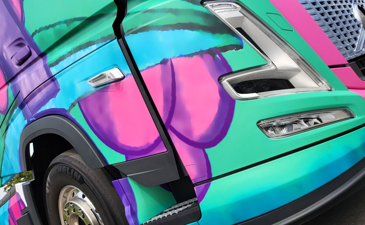 Volvo FH Aero ontworpen door 11-jarige Anne (3)