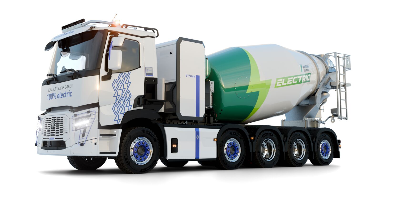 Renault Trucks E-Tech C 10x4 Mixer Schwing Stetter