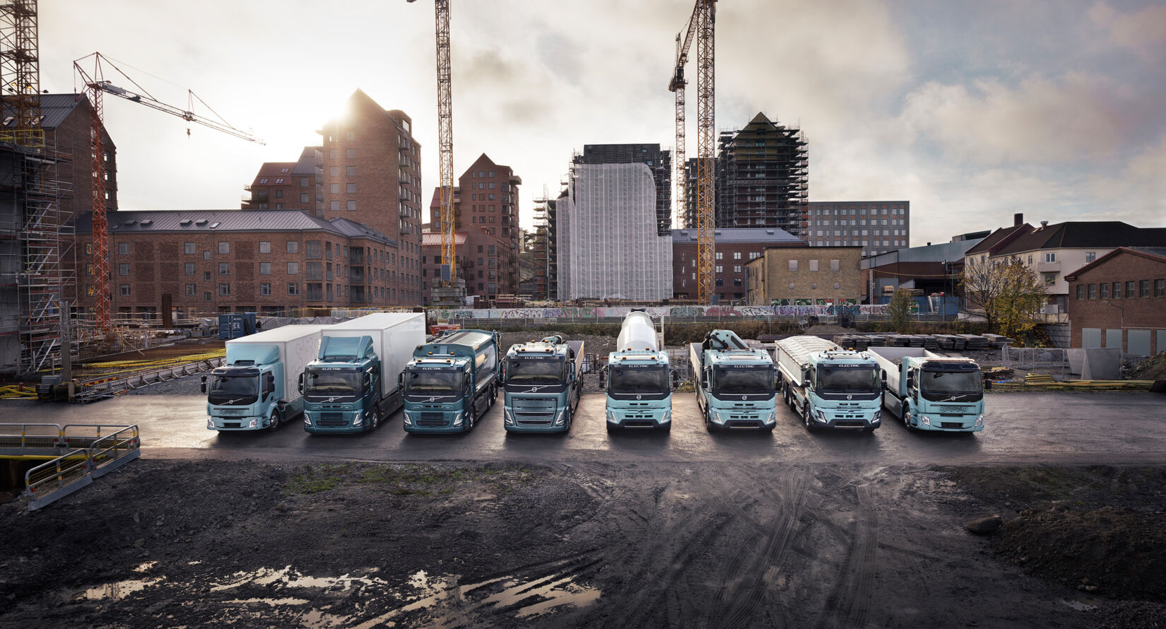 volvo elektrische bouwtrucks header