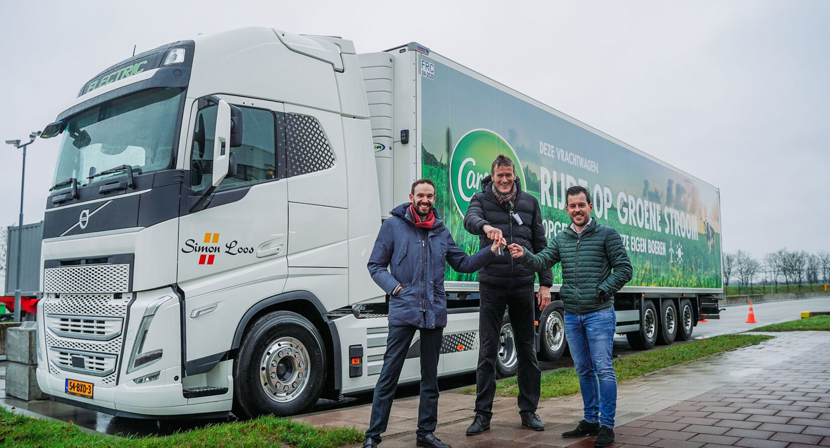 Simon Loos Volvo FH Electric Friesland Campina_header