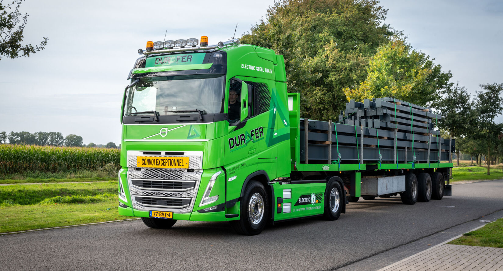 Volvo FH Electric Durafer header