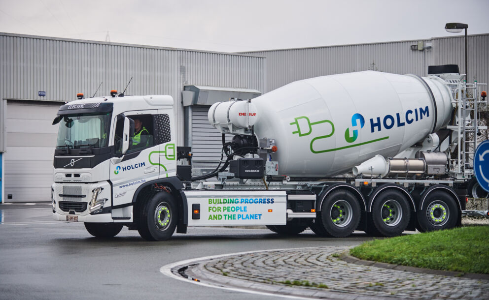 Volvo FM Electric Holcim
