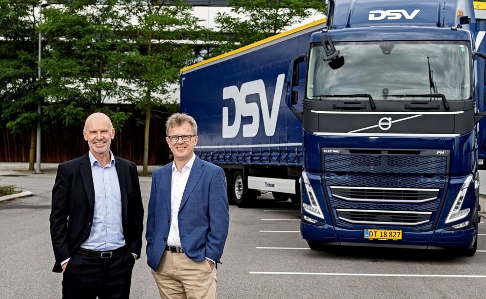 DSV Volvo Trucks header