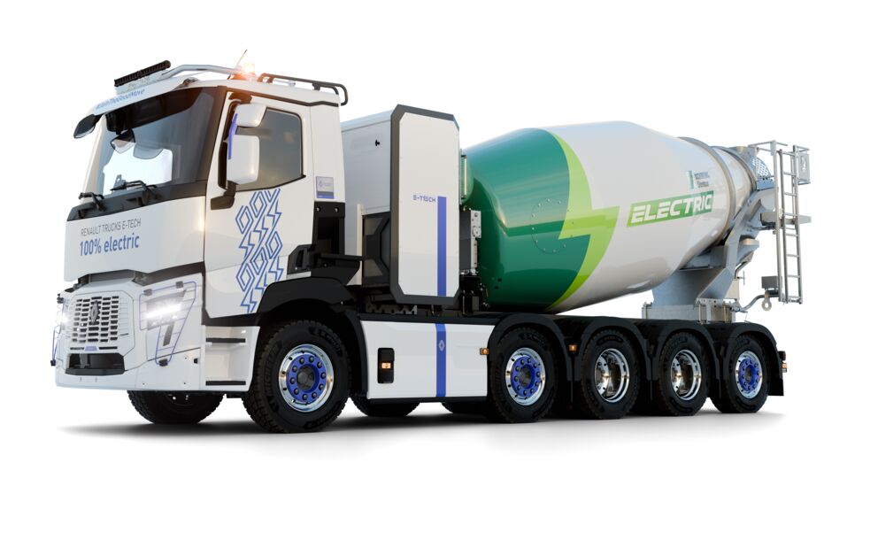 Renault Trucks E-Tech C 10x4 Mixer Schwing Stetter
