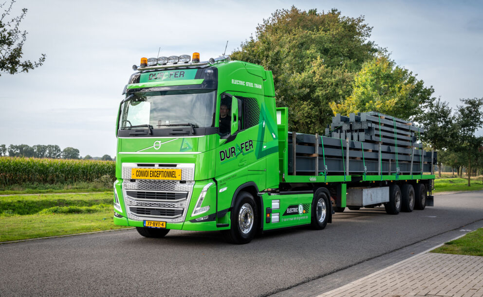 Volvo FH Electric Durafer header