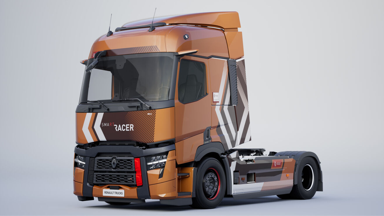 Renault Trucks Model Year 2025 - T Smart Racer zij-aanzicht