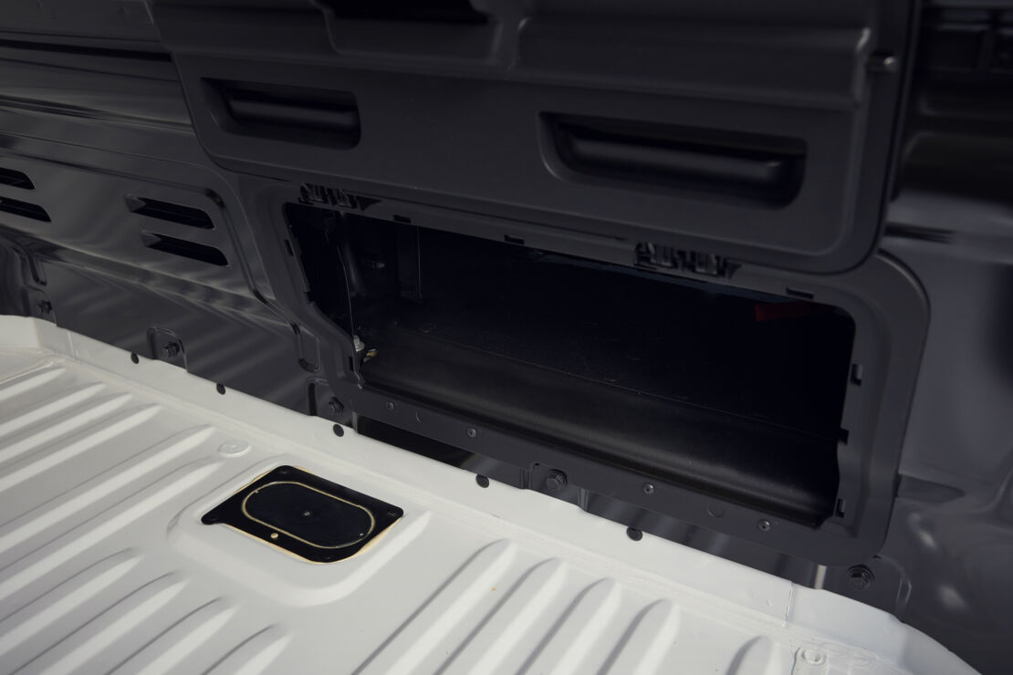 Renault Trafic E-Tech doorlaadluik open