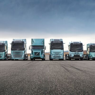 Volvo Trucks Electric header