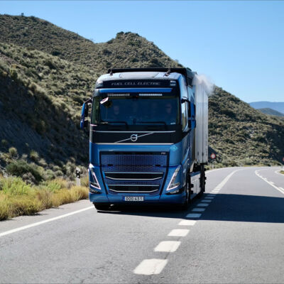Volvo Trucks waterstoftruck header
