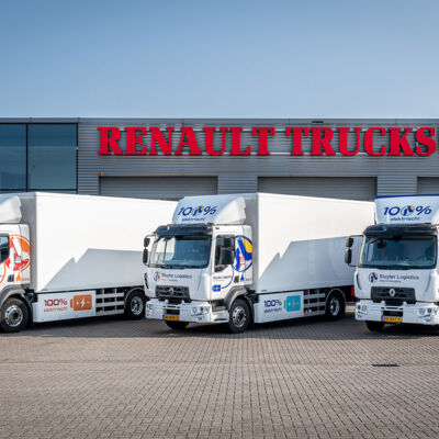 Elektrische Renault Trucks range Sluyter Logistics