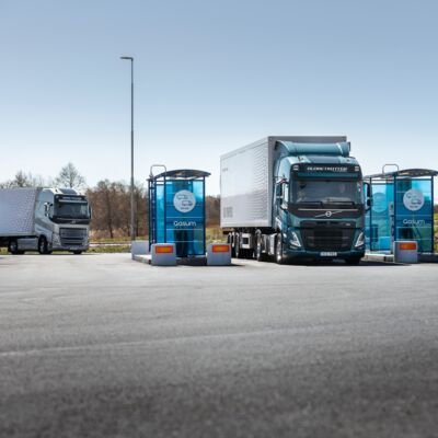 Volvo Trucks biogas